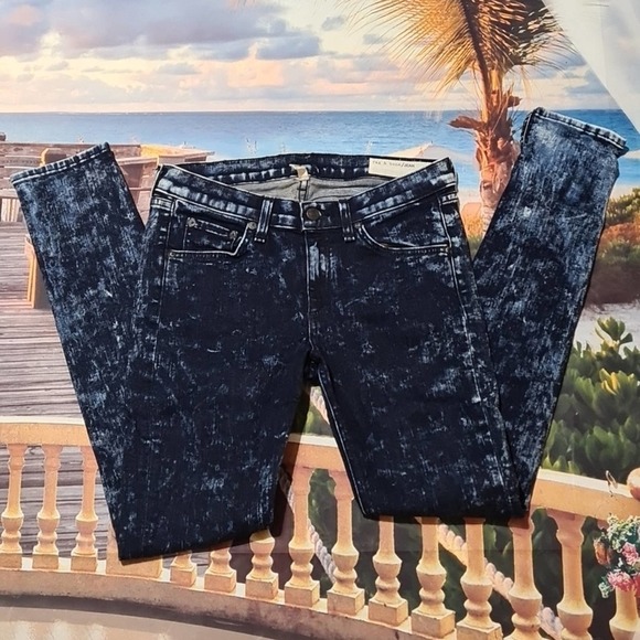 Rag and Bone Skinny‎ Jeans Size 28 Acid Wash - Picture 4 of 9